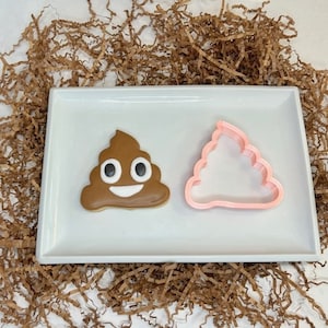 Poop Emoji Cookie Cutter