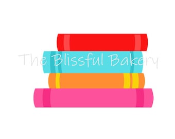 Stacked Books Cookie Cutter