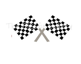 Checkered Flags Cookie Cutter