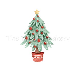 Christmas Tree in Pot Cookie Cutter