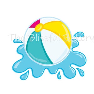 Beach Ball Splash Ausstechform