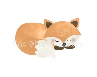 Sleeping Fox Cookie Cutter