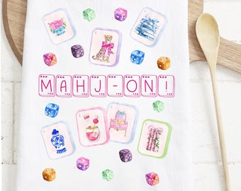 Ręcznik kuchenny do gry w mahjonga: Mahj-On!