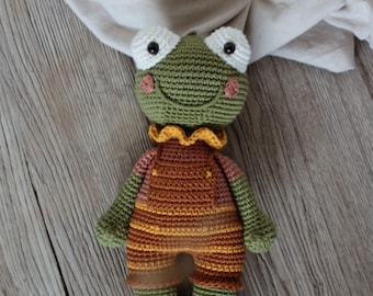 Edward the Frog/PDF crochet pattern (German)