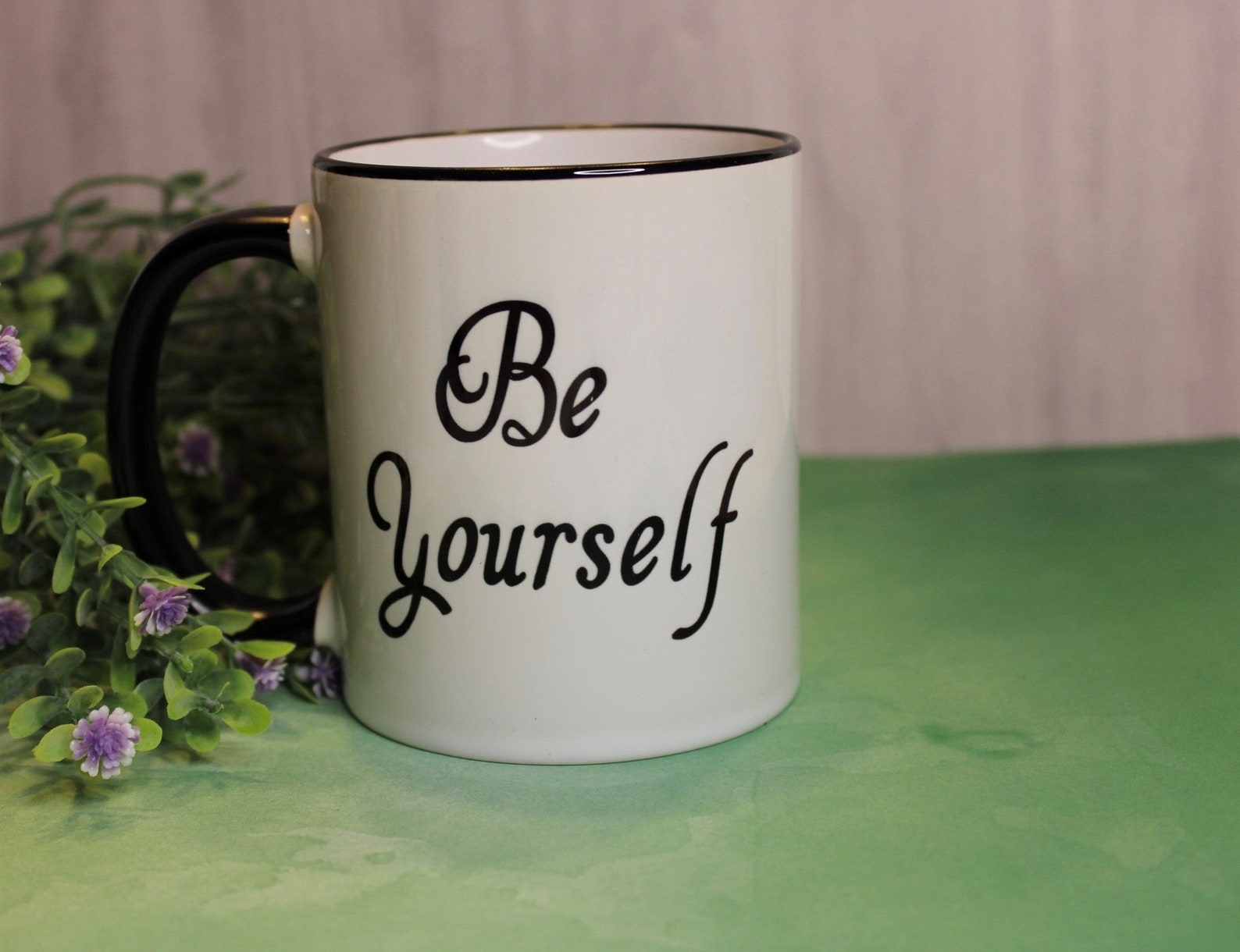 Be Yourself Mug Inspirational Gift Coffee Mug Tea Lovers Etsy France