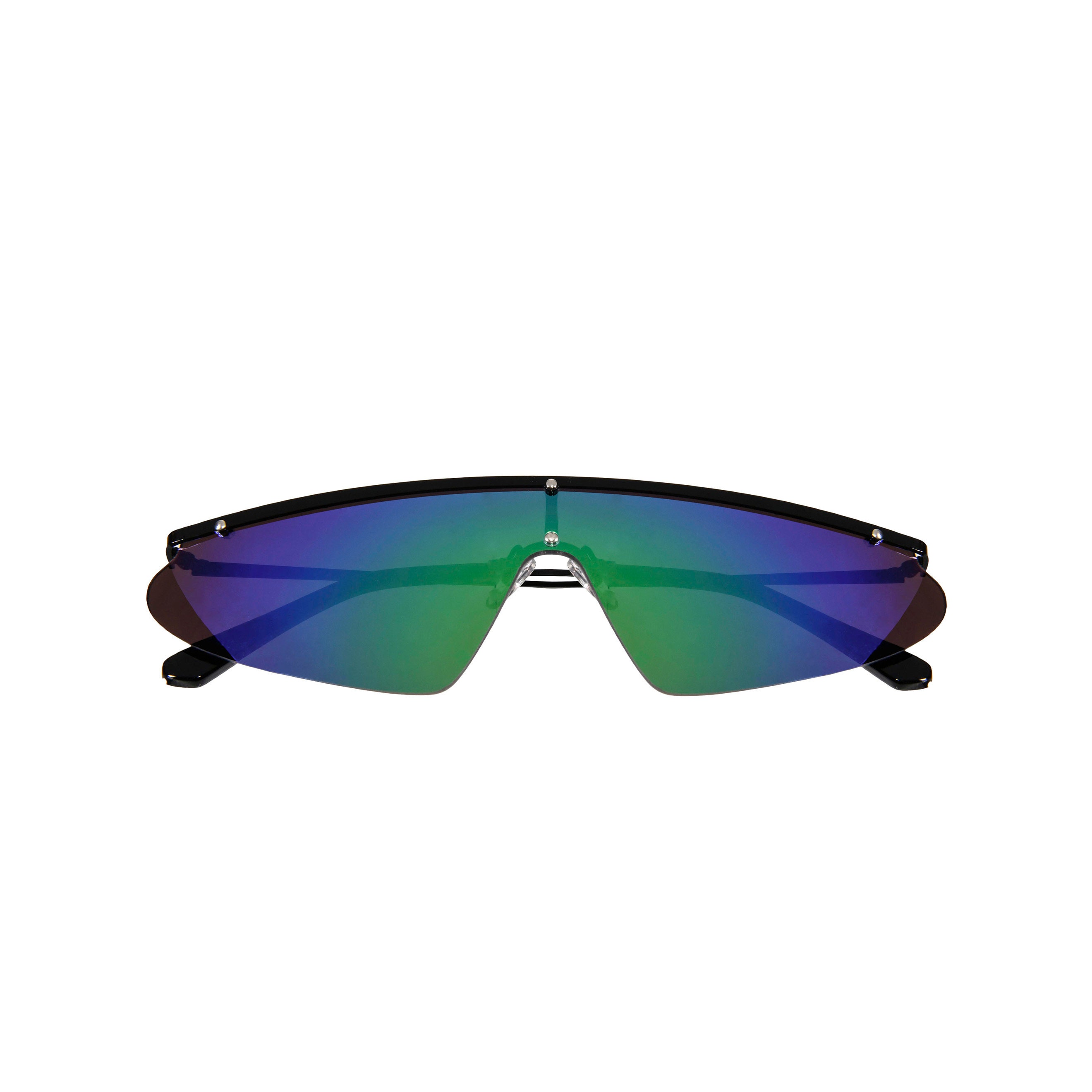 Rimless Metal Sport Visor Sunglasses Etsy