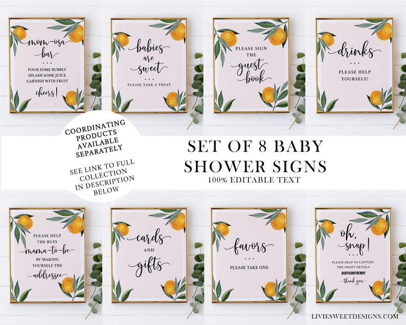 Little Cutie Baby Shower Invitation Gender Neutral Baby Etsy