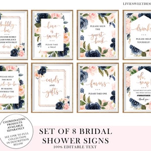 Bridal Shower Invitation, Bridal Brunch Invitation Instant Download Template, NBW image 8