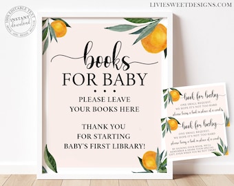 A Little Cutie is on the Way Baby Shower Book for Baby • Baby Shower Book Instead of a Card • Baby Shower Printable • Instant Download CB