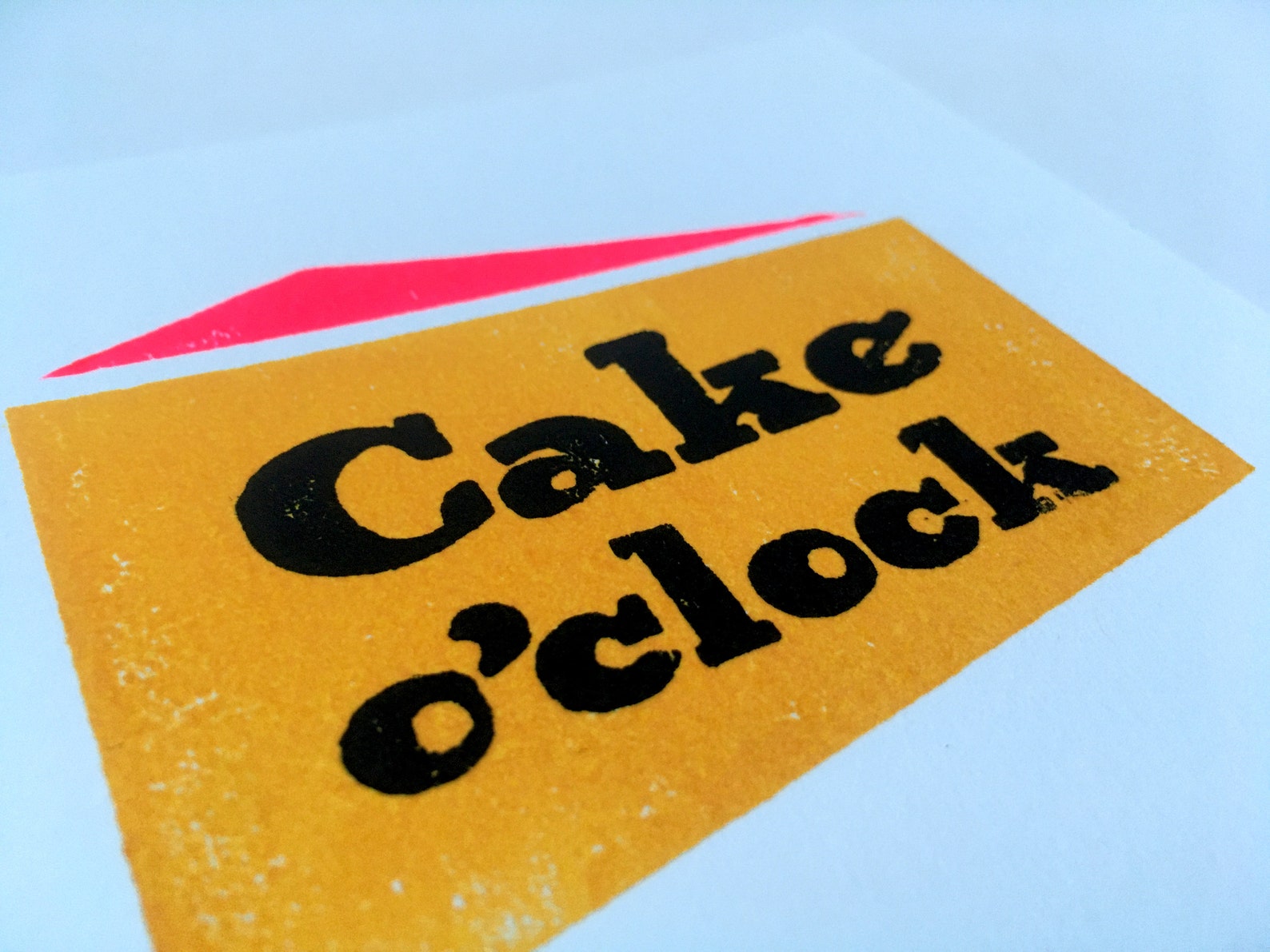 Cake O'clock Card Well Done Card Congratulation Card Etsy UK