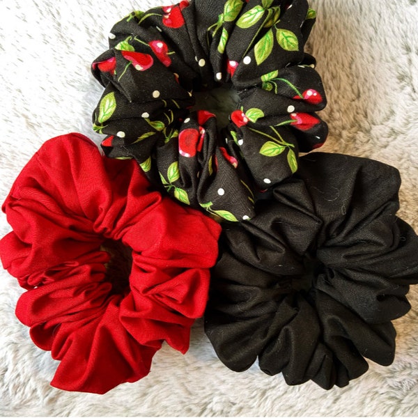 Cute As Cherry Pie Scrunchie Pack