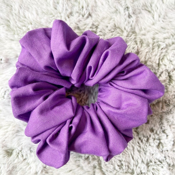 Purple Scrunchie