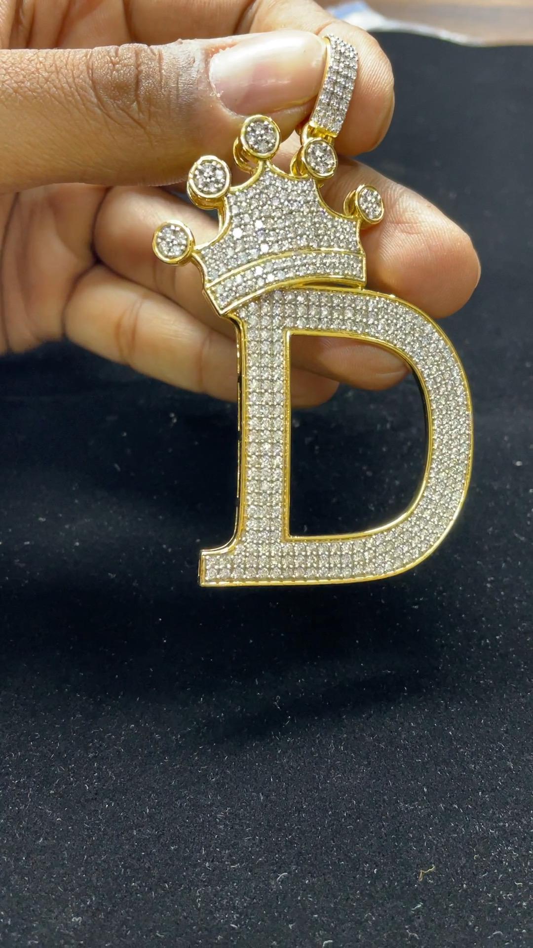 名入れ♡925 スターリングシルバー✨クラウンネックレス✨手作り