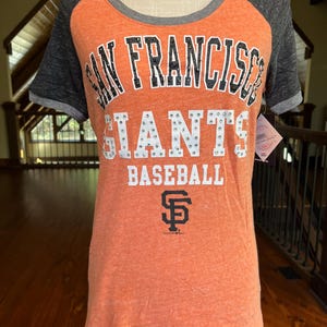 SF GIANTS t-shirt with black AND crystal rhinestones!****Discounted