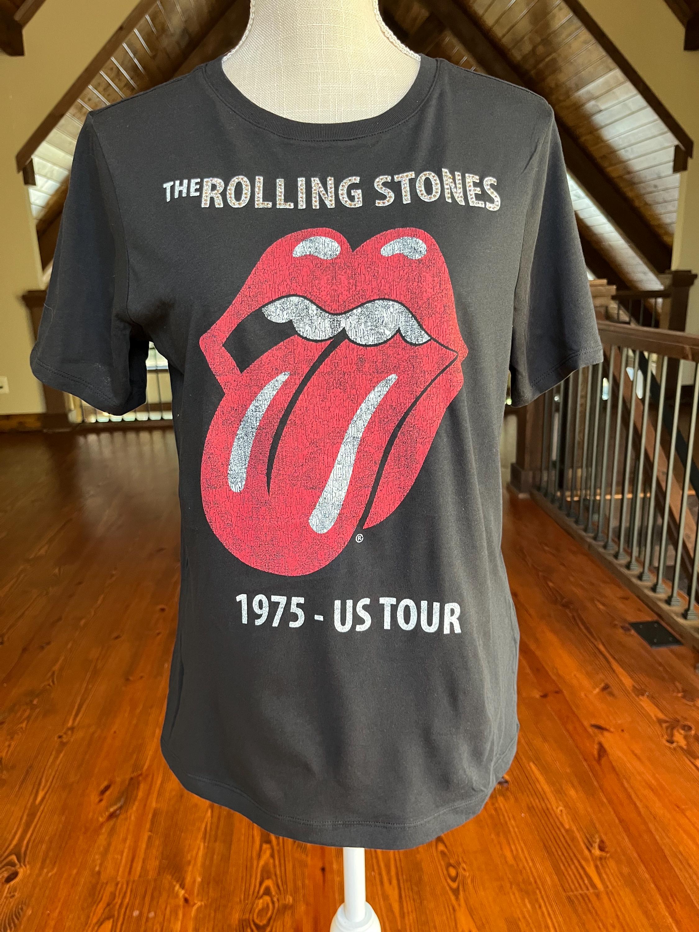 Rolling Stones Rhinestone Shirt