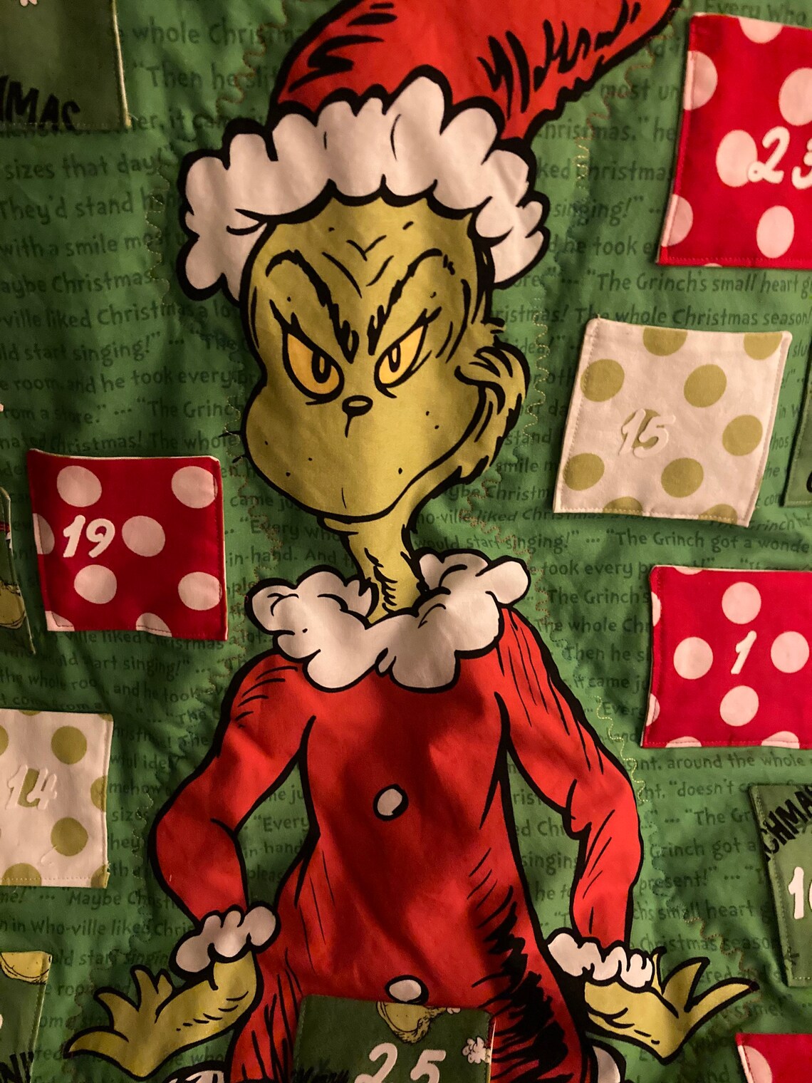 HUGE Grinch Advent Calendar Order Early For 2021 Etsy HUGE Grinch Advent Calendar Order Early For 2021 Etsy