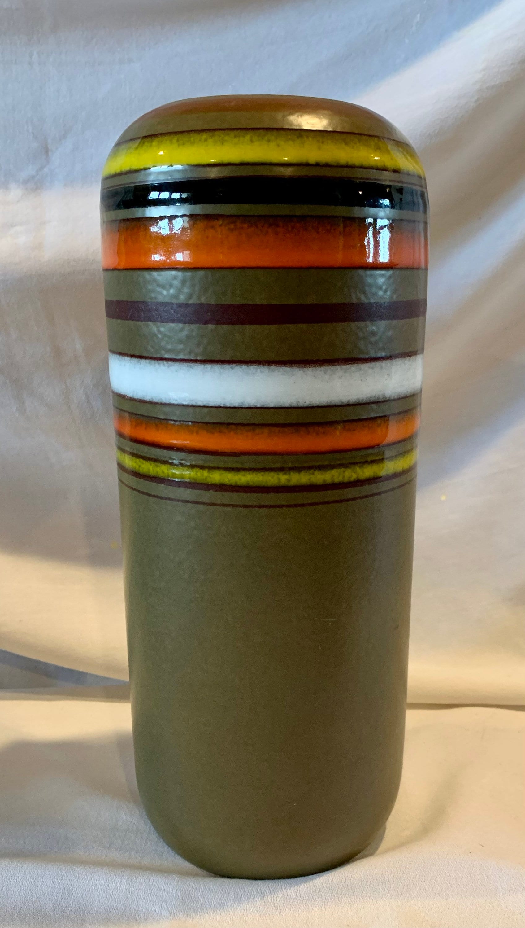 Vintage BITOSSI Italian Ceramic Vase: 