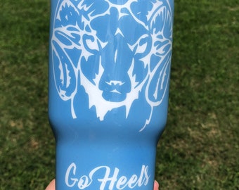 UNC Tarheels Stainless Tumbler