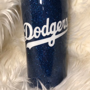 LA Dodgers Custom Glitter/Painted Tumbler