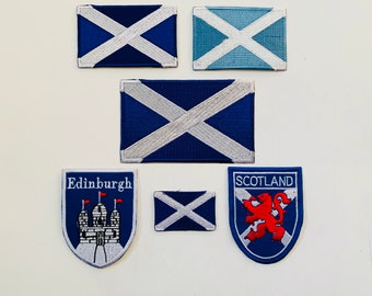 Patch printed embroidered travel souvenir biker backpack flag northern ireland