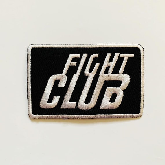 Fight Club Embroidered Badge Patch Iron on Sew On Jacket. Etsy