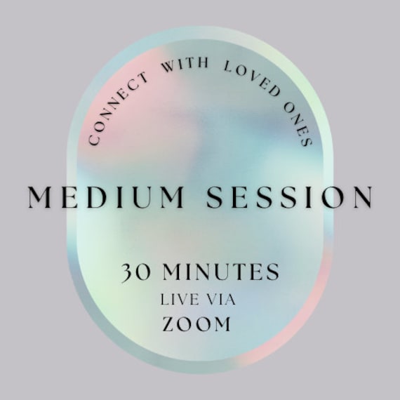 Medium Reading: Connect with Loved Ones (Live Zoom Session) for 30 minutes