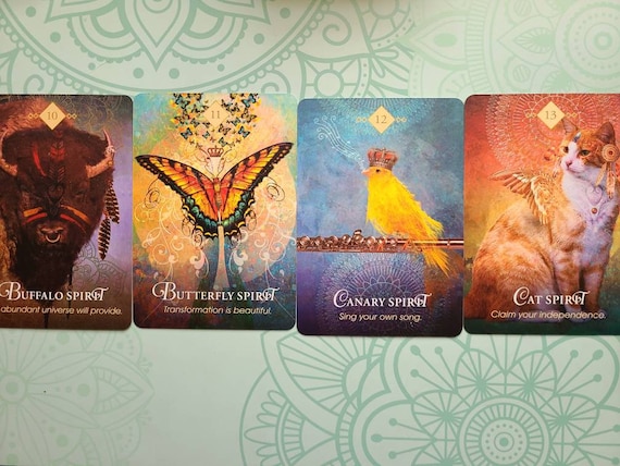 Spirit Animal 1 Card Oracle Pull - Etsy Spirit Animal 1 Card Oracle Pull - Etsy