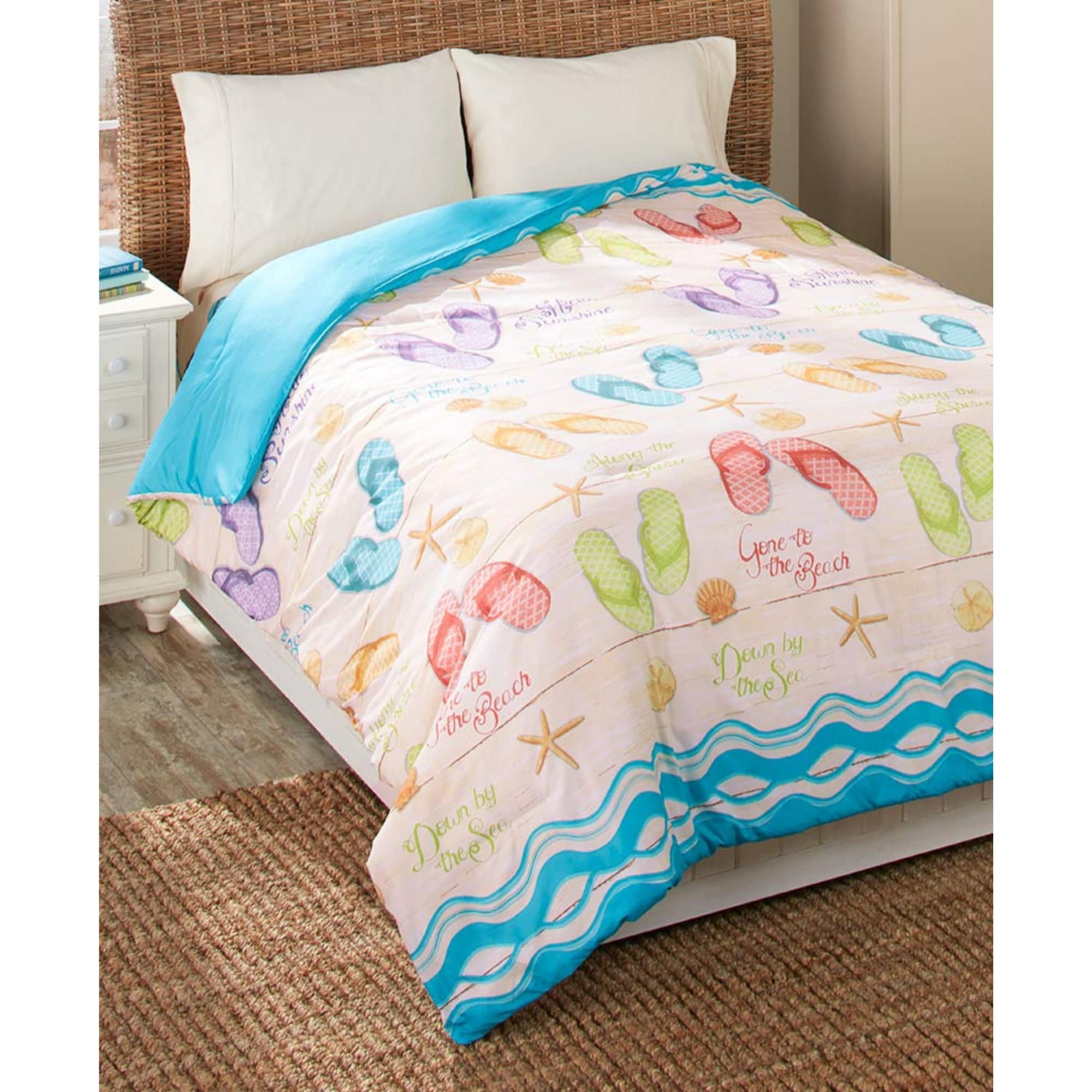 Best Flipflop Summer Bedding Coordinates Bed Room Cozy Etsy