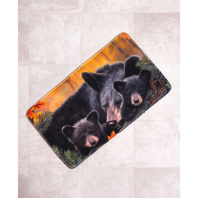 Best Cozy Adorable Bears Bathroom Collection Carved Designs Etsy