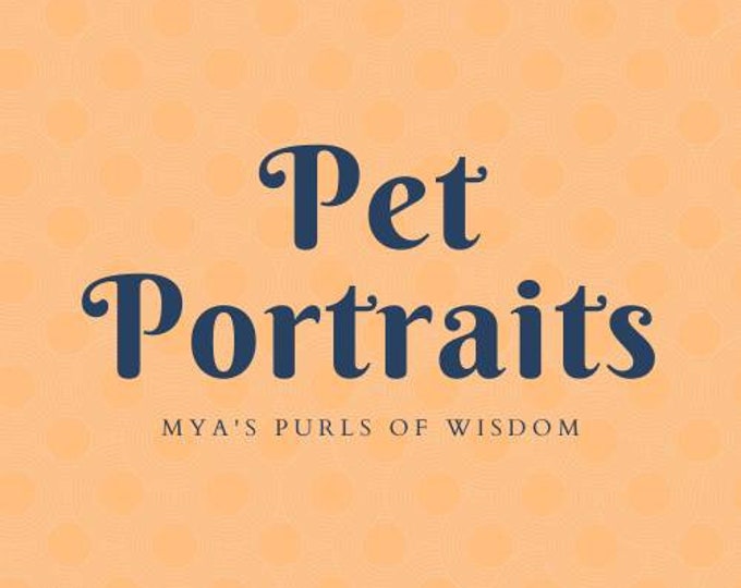 Pet Portraits