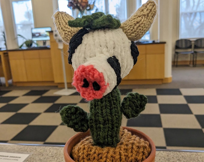 Knitted Cow Plant