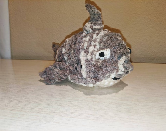 Shark Hand-knit Plushie