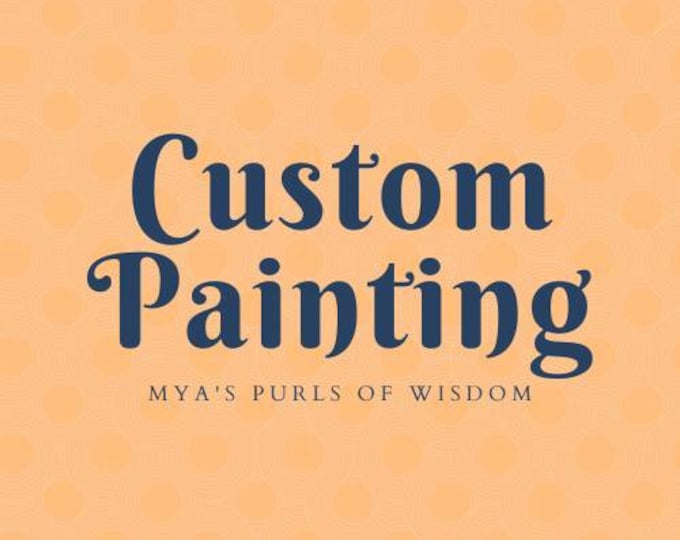 Custom Silhouette Paintings