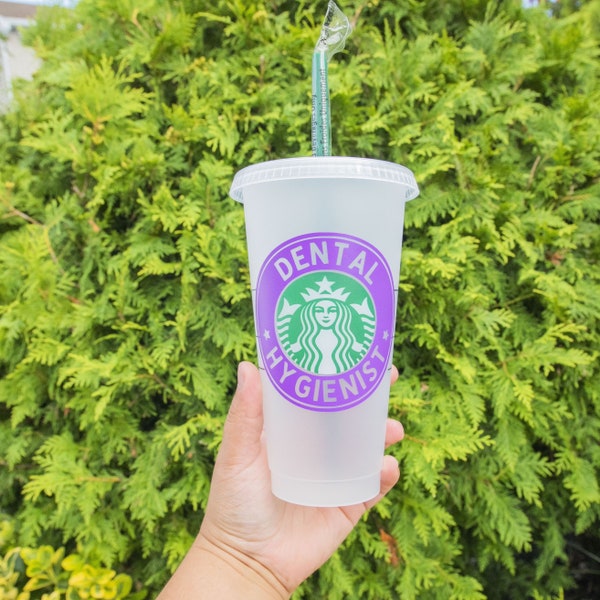 Dental Starbucks Cup Etsy