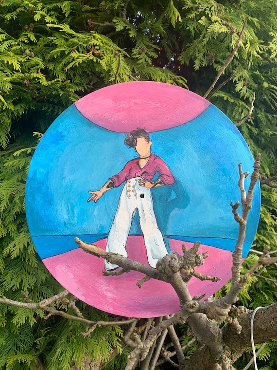 Custom Hand Painted Vinyl Records