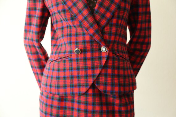 vintage 80s pendleton authentic macduff tartan sc… - image 5