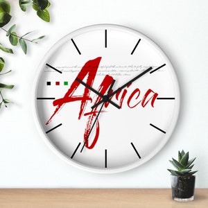 AFRICA Wall clock