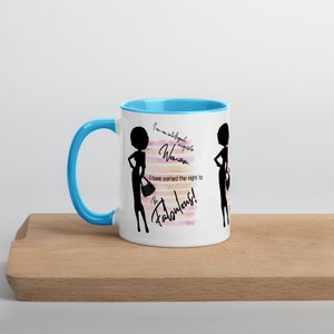 EARNED IT Mug with Color Inside