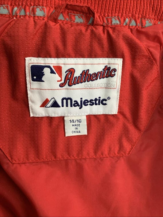 New VTG Majestic Authentic Collection Boston Red Sox Full Zip