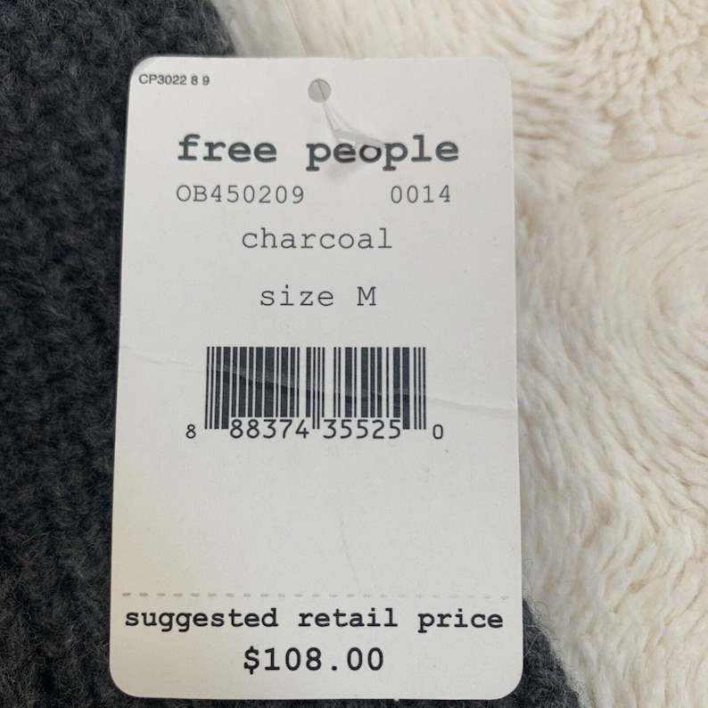 Free People Medium Need It Now Sleeveless Sweater Vest Back Slit Lambswool Grey afbeelding 2