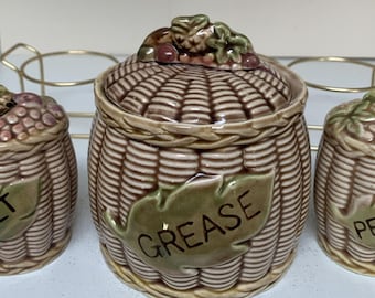 Vintage Kromex Spun Aluminum Grease Canister, 1950s Kitchenalia - Etsy