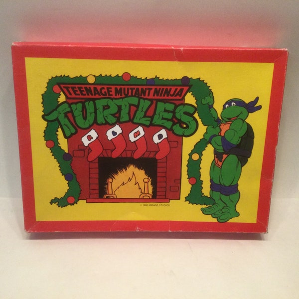 Teenage Mutant NInja Turtles Vintage Gift Box 1990