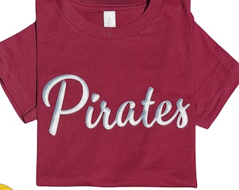 Puff Vinyl Shirt, Benutzerdefinierte Puff Print Shirt, Benutzerdefinierte Spieltag Shirts, personalisiertes Shirt, Benutzerdefiniertes Schulhemd, benutzerdefiniertes Bachelorette-Shirt