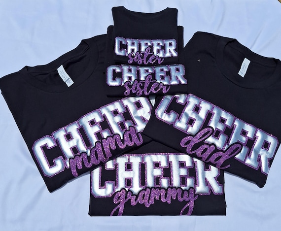 Cheer Shirt, Cheerleader Shirt, Cheer Family Shirt, Custom Cheer Shirt, Cheer Mama Shirt, Cheerleader Shirt, Cheer Sister