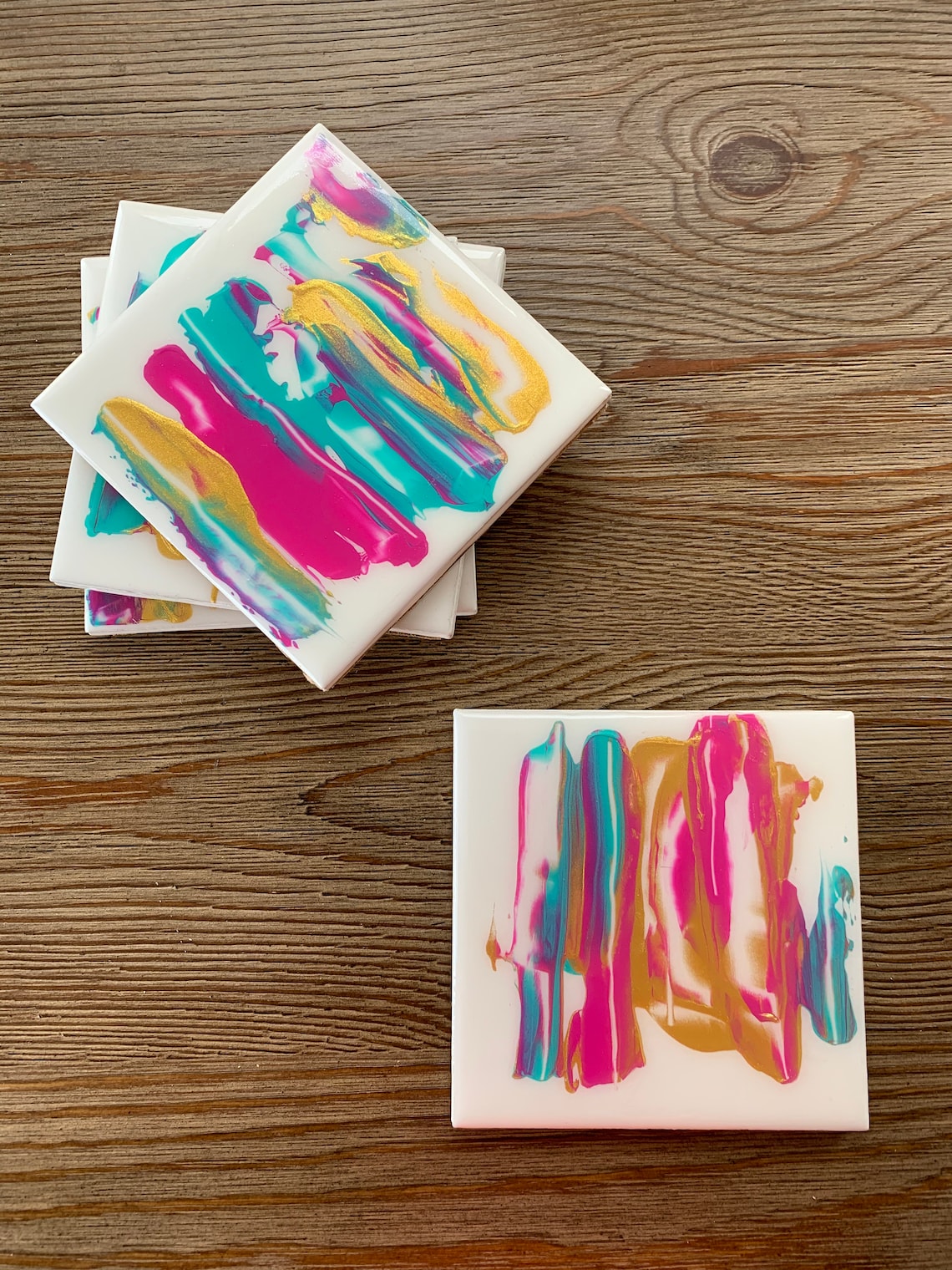 Hand Painted Coaster Etsy