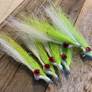 3-pack Lefty's Deceiver Blue and Grizzly Fly Fishing Flies Saltwater and Bass  Flies Hook Size 1/0 -  Israel