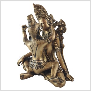 Buddha Shakti Yab-Yum Samantabhadra antique brass 25 cm 6kg