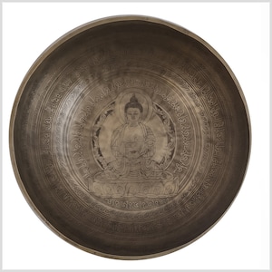 Sacral Chakra Singing Bowl Grounding Buddha 5341g 38 cm