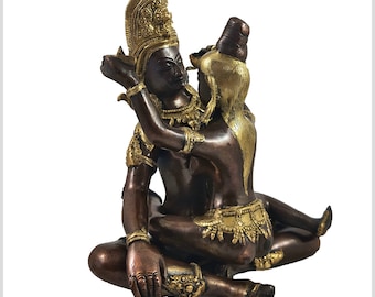 Yab Yum Statue Brass Copper 25 cm 6kg