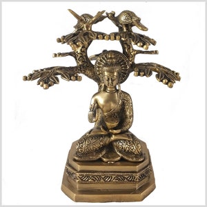 Buddha under Bodhi tree 25 cm 3.5kg tree of life